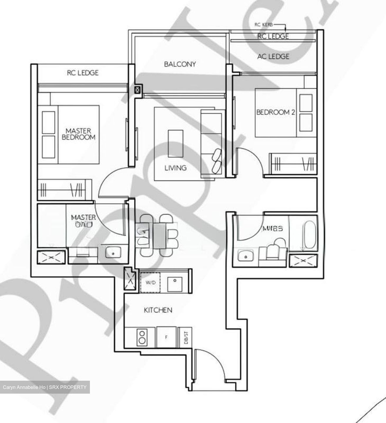 Amo Residence (D20), Apartment #531896101